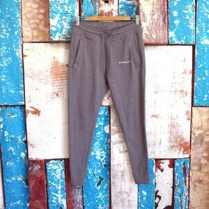 Women's Alphalete Activewear Pants Joggers Drawstring SMALL Purple